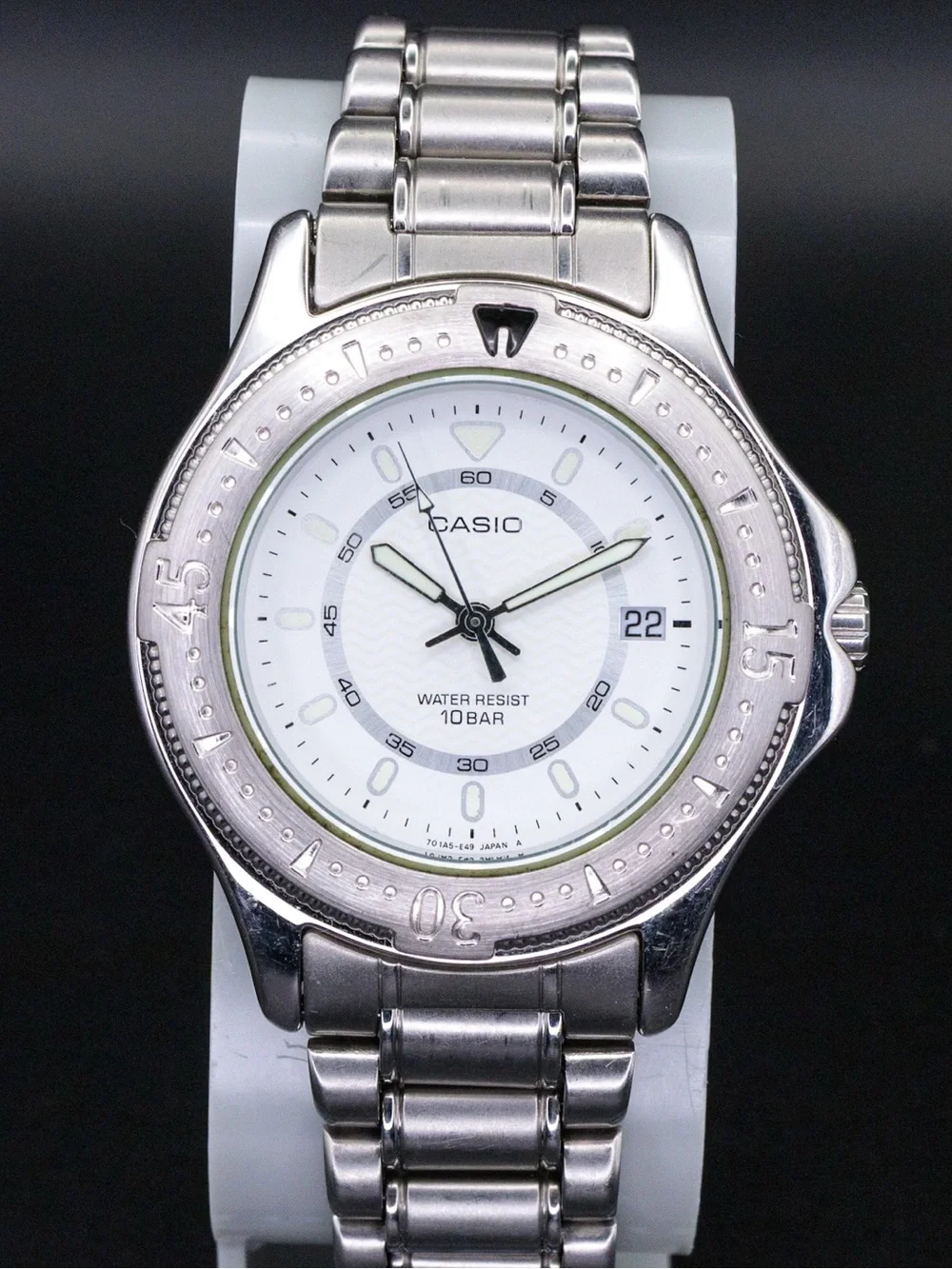 Casio Rare MD-516 Vintage 38mm Date JDM Import Quartz Watch